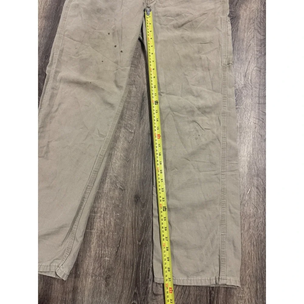 Bulwark FR Khaki Flame Resistant Work Pants CAT2 NFPA 2112 Mens 33x32 Tan